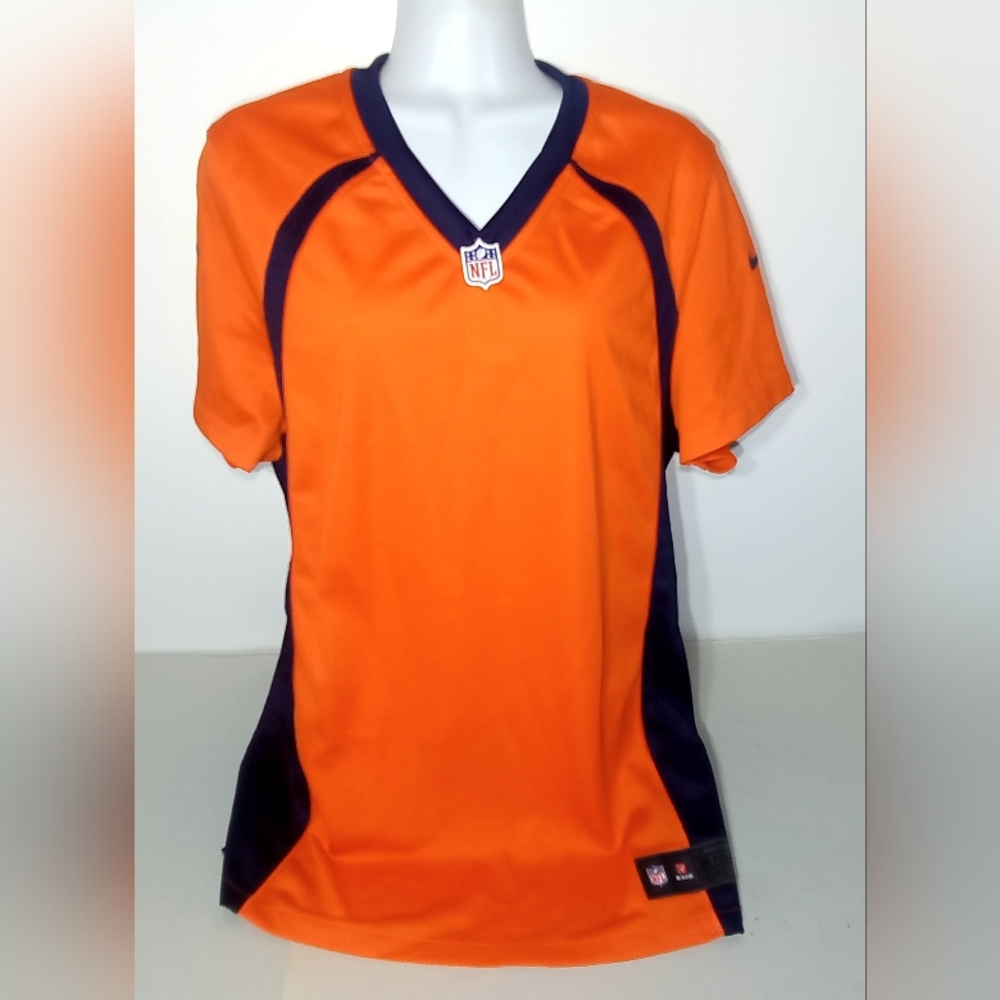 NEW WOMEN'S 2XL DENVER BRONCO'S ORANGE NFL JERSEY